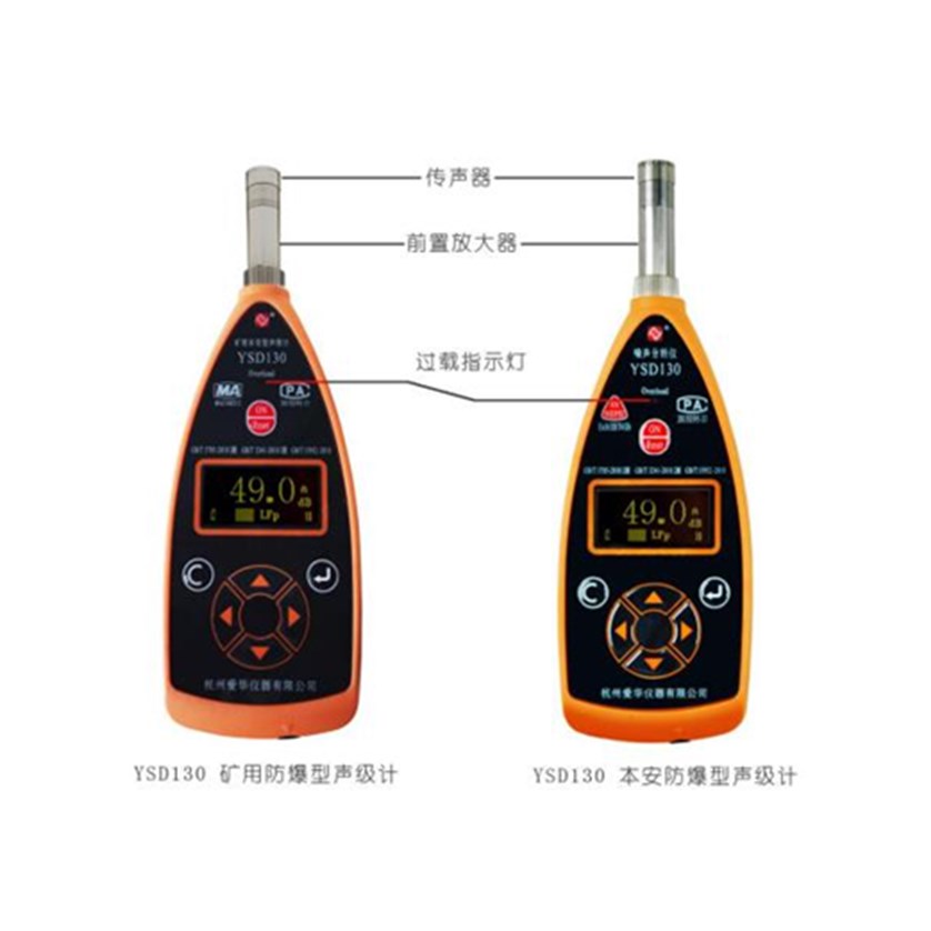 YSD130礦用本安型聲級(jí)計(jì)